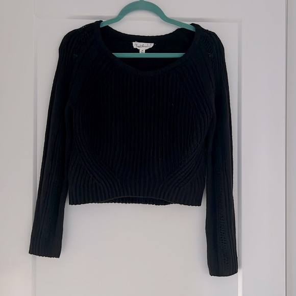 Cloud Chaser Knit Sweater | Like New | Medium | Black - Picture 1 of 2